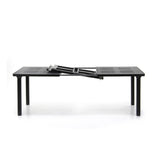 Extendable Outdoor Dining Table with Umbrella Hole | Nardi Libeccio