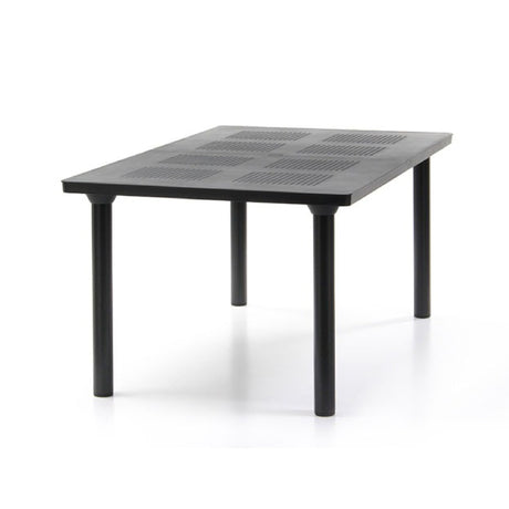Extendable Outdoor Dining Table with Umbrella Hole | Nardi Libeccio