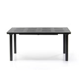 Extendable Outdoor Dining Table with Umbrella Hole | Nardi Libeccio