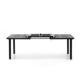 Extendable Outdoor Dining Table with Umbrella Hole | Nardi Libeccio