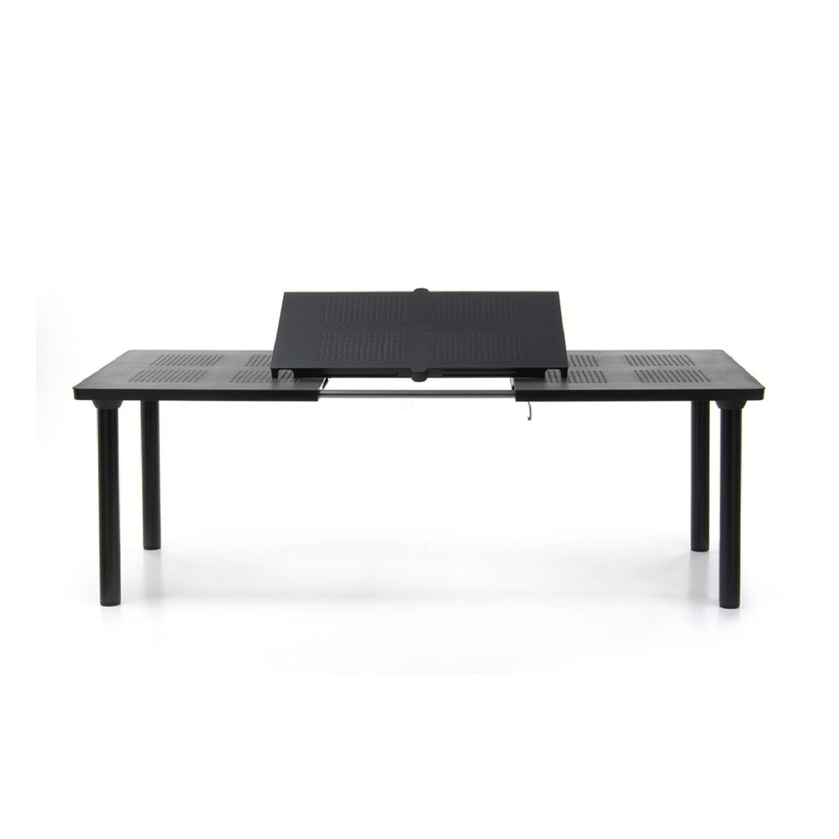 Extendable Outdoor Dining Table with Umbrella Hole | Nardi Libeccio