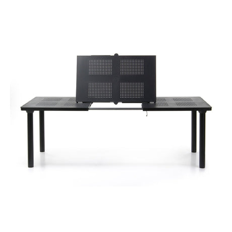 Extendable Outdoor Dining Table with Umbrella Hole | Nardi Libeccio