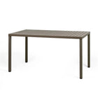Rectangular Slatted Outdoor Dining Table | Nardi Cube