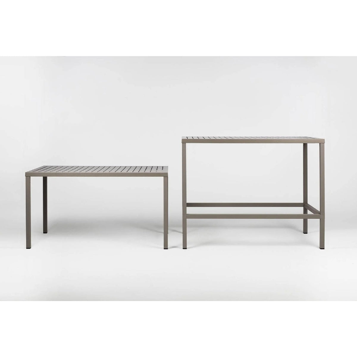 Rectangular Slatted Outdoor Dining Table | Nardi Cube
