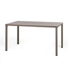 Rectangular Slatted Outdoor Dining Table | Nardi Cube