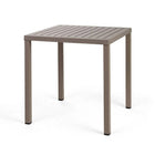 Square Slatted Outdoor Dining Table | Nardi Cube