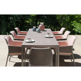 Aluminum Framed Extendible Outdoor Dining Table | Nardi Rio