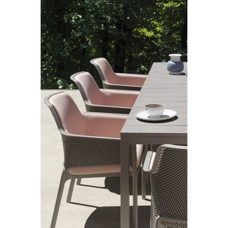Aluminum Framed Extendible Outdoor Dining Table | Nardi Rio