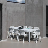 Aluminum Framed Extendible Outdoor Dining Table | Nardi Rio