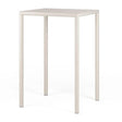 Aluminum Adjustable Outdoor High Table | Nardi Piave | OROA.com