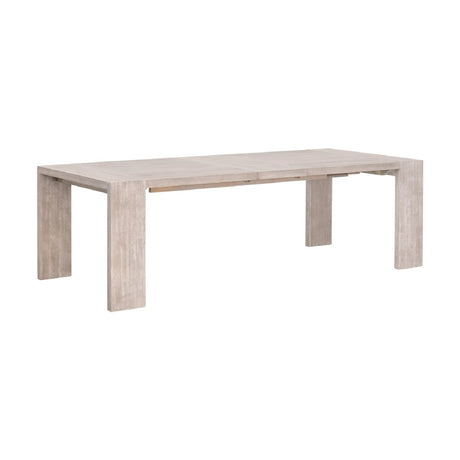 Modern European furniture - Natural Acacia Extendable Dining Table - www.oroa.com
