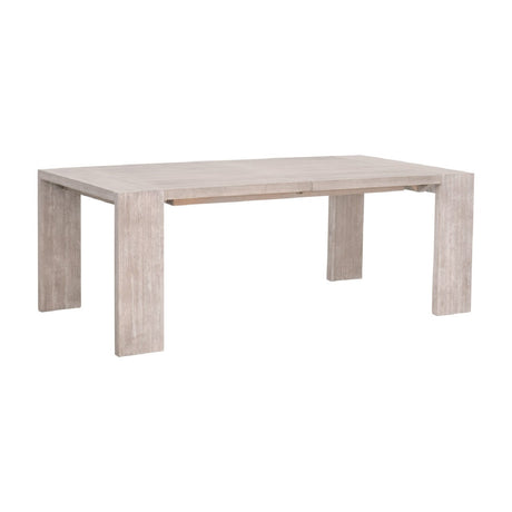 Modern European furniture - Natural Acacia Extendable Dining Table - www.oroa.com