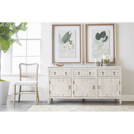 Cane-Back Dining Chair Set (2) | Living Essentials Cela