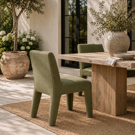 Modern European furniture - Outdoor Upholstered Dining Chair - www.oroa.com