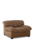 Modern European furniture - Vintage-Inspired Wrinkled Lounge Chair - www.oroa.com