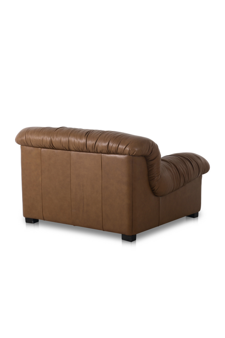 Modern European furniture - Vintage-Inspired Wrinkled Lounge Chair - www.oroa.com