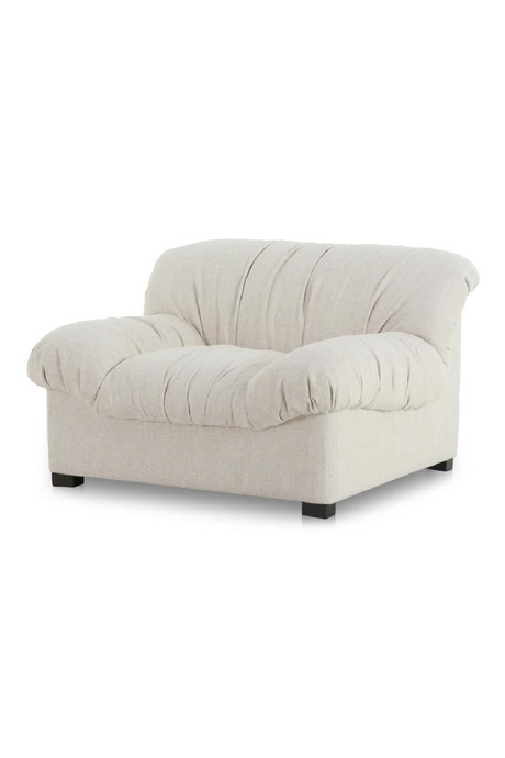 Modern European furniture - Vintage-Inspired Wrinkled Lounge Chair - www.oroa.com