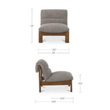 Tufted Lounge Chair | Novi Living Pierce
