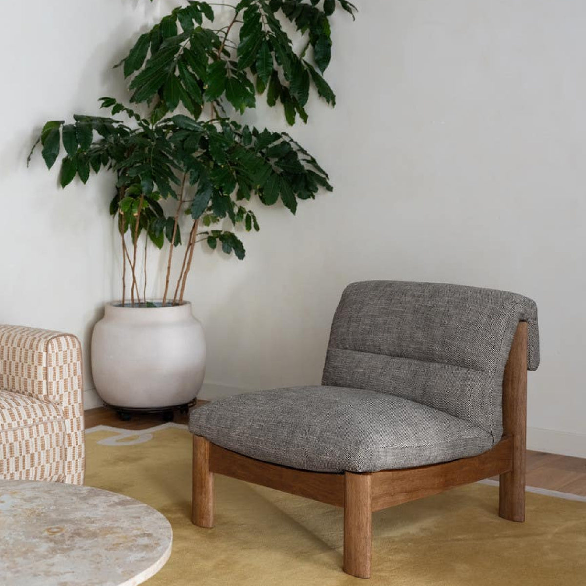 Tufted Lounge Chair | Novi Living Pierce