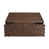 Modern European furniture - Acacia Storage Coffee Table - www.oroa.com