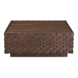 Modern European furniture - Acacia Storage Coffee Table - www.oroa.com