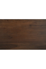 Modern European furniture - Geometric-Patterned Acacia 4-Door Sideboard - www.oroa.com