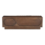 Modern European furniture - Acacia 2-Door Media Cabinet - www.oroa.com