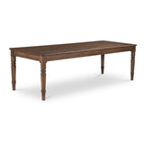 Modern European furniture - Brown Acacia Dining Table - www.oroa.com