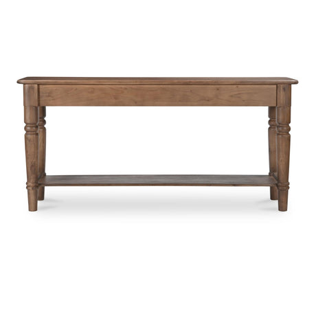Modern European furniture - 2-Drawer Acacia Console Table - www.oroa.com