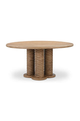Modern European furniture - Oak Turned-Leg Dining Table - www.oroa.com