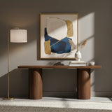 Modern European furniture - Neem Wood Console Table - www.oroa.com