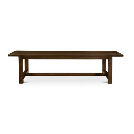 Brown Acacia Wood Dining Table | Novi Living Wilson  - www.oroa.com