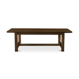 Brown Acacia Wood Dining Table | Novi Living Wilson  - www.oroa.com