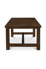 Brown Acacia Wood Dining Table | Novi Living Wilson  - www.oroa.com