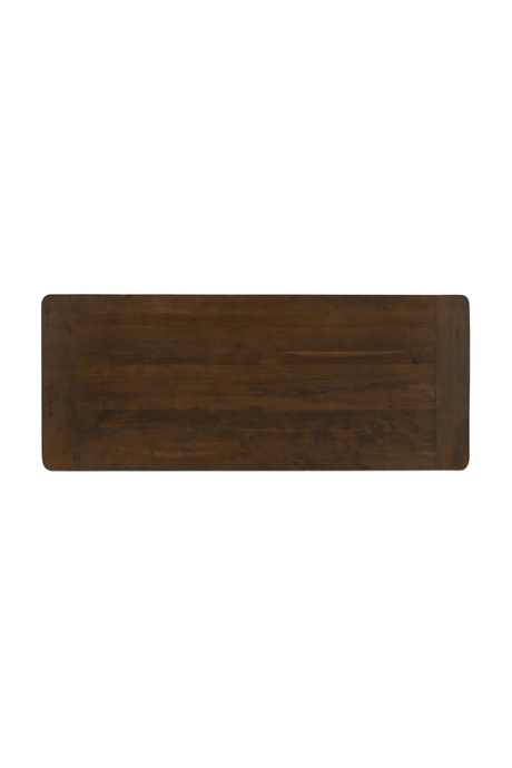 Brown Acacia Wood Dining Table | Novi Living Wilson  - www.oroa.com