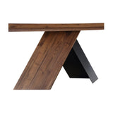 Modern European furniture - Solid Walnut Dining Table - www.oroa.com