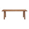Modern European furniture - Wooden Minimalist Dining Table - www.oroa.com