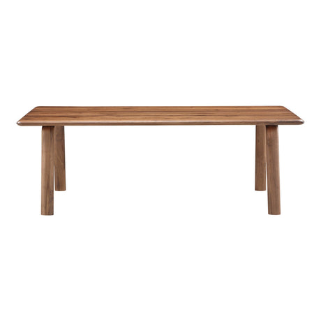 Modern European furniture - Wooden Minimalist Dining Table - www.oroa.com