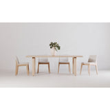 Modern European furniture - Wooden Minimalist Dining Table - www.oroa.com