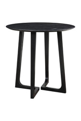 Modern European furniture - Black Solid Ash Counter Table - www.oroa.com
