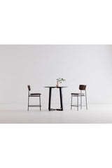 Modern European furniture - Black Solid Ash Counter Table - www.oroa.com