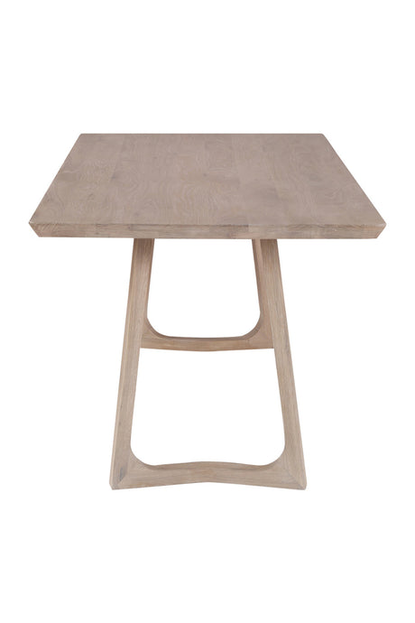 Modern European furniture - Rectangular Wooden Dining Table - www.oroa.com