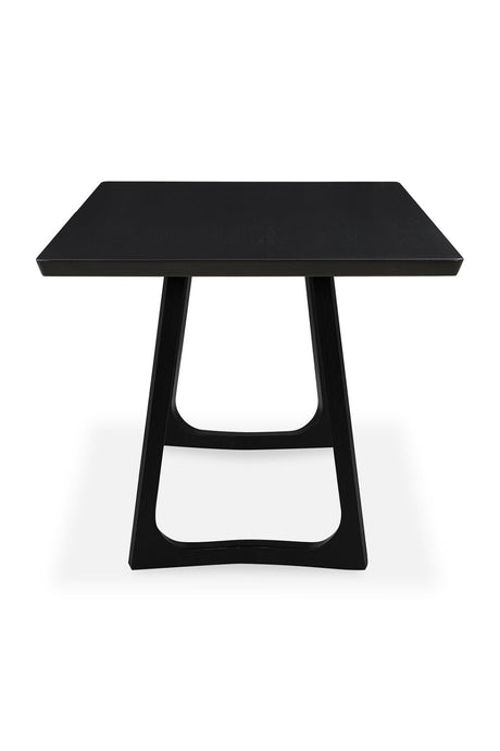 Modern European furniture - Rectangular Wooden Dining Table - www.oroa.com