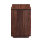 Modern European furniture - Solid Wood 1-Drawer Nightstand - www.oroa.com