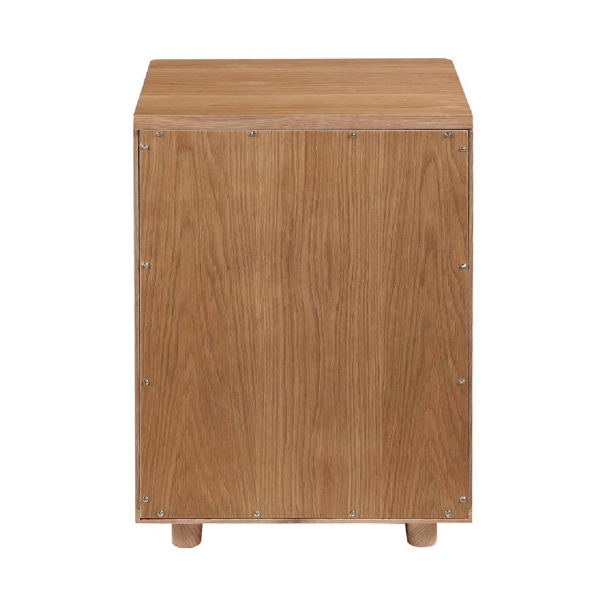 Modern European furniture - Solid Wood 1-Drawer Nightstand - www.oroa.com