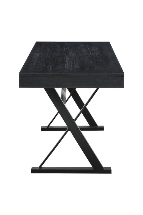 Modern European furniture - Trestle Framed Wooden Desk - www.oroa.com