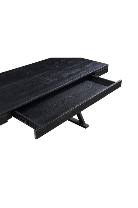 Modern European furniture - Trestle Framed Wooden Desk - www.oroa.com