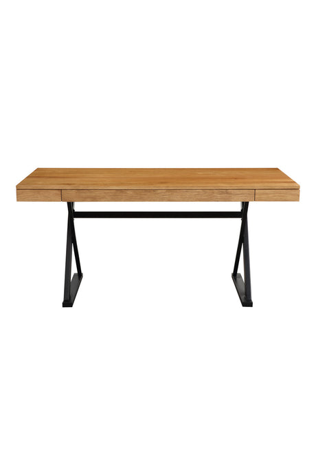 Modern European furniture - Trestle Framed Wooden Desk - www.oroa.com
