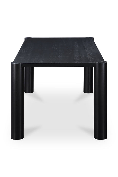 Modern European furniture - Black Oak Dining Table - www.oroa.com