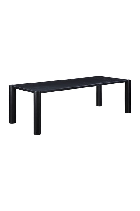 Modern European furniture - Black Oak Dining Table - www.oroa.com